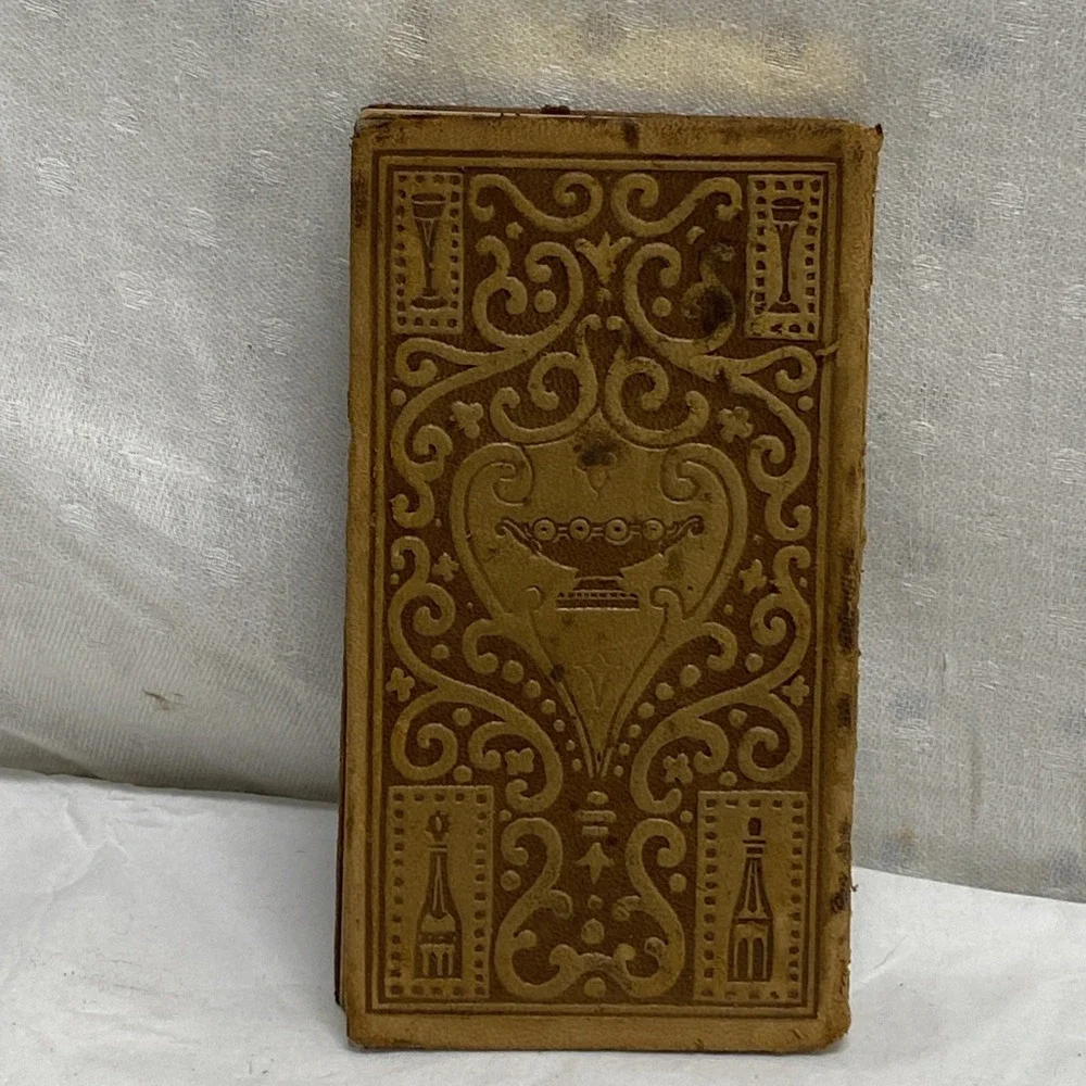 Antique Leather Bound‎ Miniature Books. A Madeira Party 1902